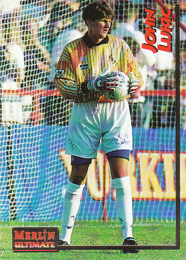 John Lukic Leeds United 1995/96 Merlin Ultimate #87
